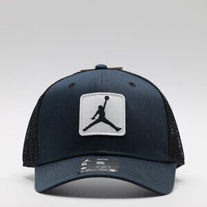 Jordan Rise Adjustable Fit Breathable Structured Hat Black/Navy Unisex Size M/L